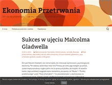 Tablet Screenshot of ekonomiaprzetrwania.pl